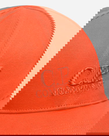 Šiltovka C.P. Company Gabardine Logo Cap Oranžová | 18CMAC282A-006288A 547, 6