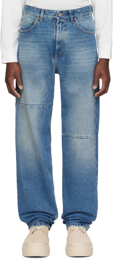 Džínsy Maison Margiela MM6 Maison Margiela Tapered Jeans Modrá | SH0LA0009 M30018, 0