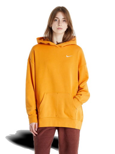 Mikina Nike NSW Swoosh Fleece Hoodie Oranžová | DM6201-738