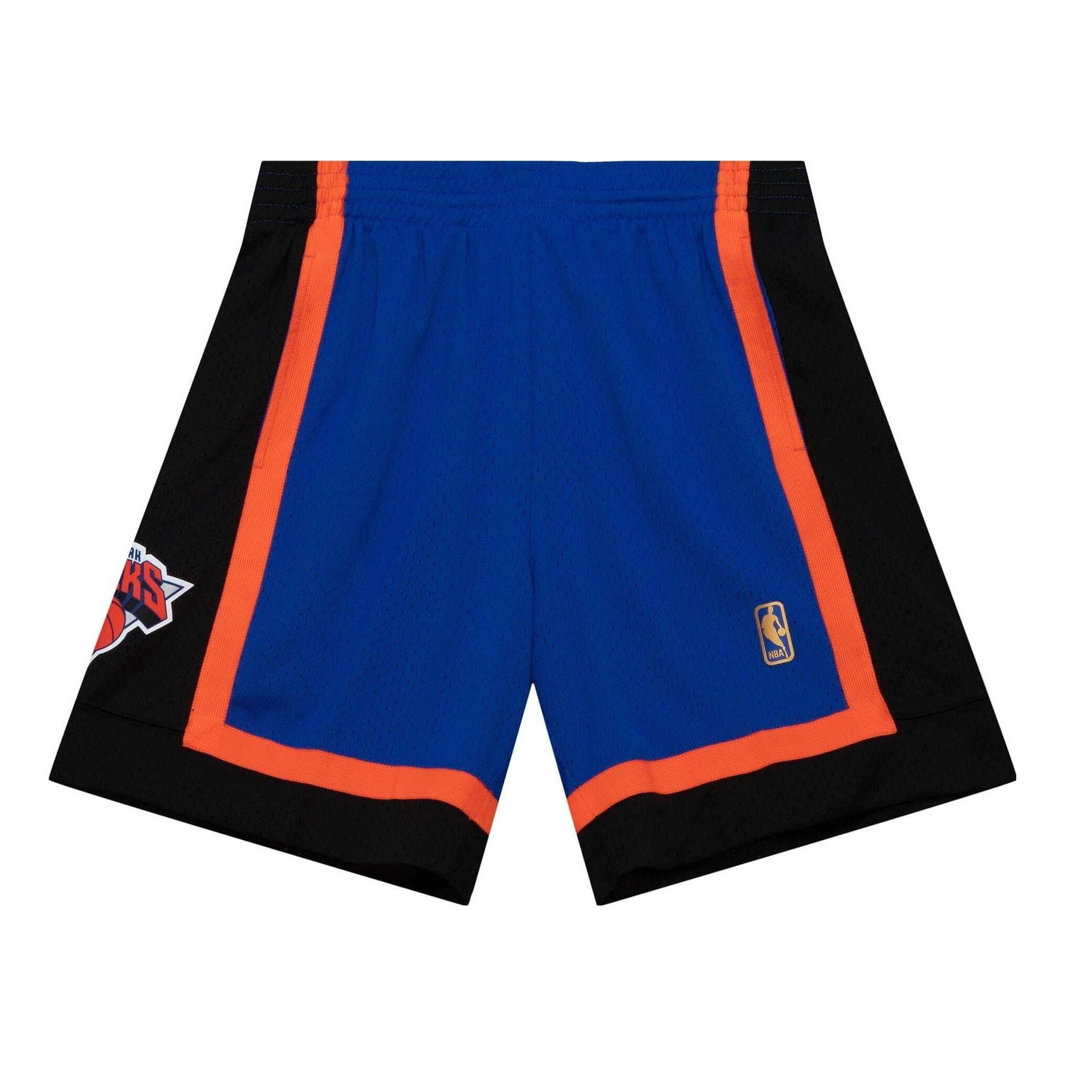 Šortky Mitchell & Ness Mitchell & Ness New York Knicks 1996-97 Road Shorts Modrá | SMSH4315-NYK96PPPROYA, 0