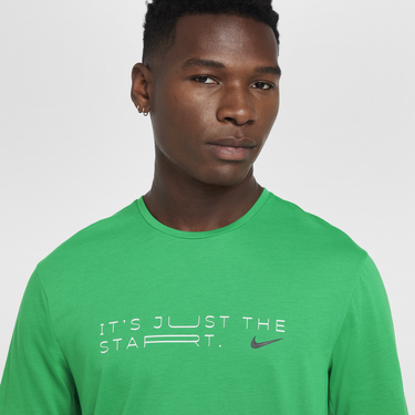 Tričko Nike Green Running T-Shirt Zelené | hf0904-324, 3