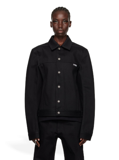 Bunda Rick Owens SSENSE x TVHKB Edition Denim Jacket Čierna | RN02C4758 HBLKP5