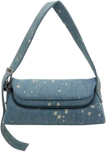 Taška cez rameno OSOI Bleached Denim Shoulder Bag Modrá | 24SB010-16-04, 0