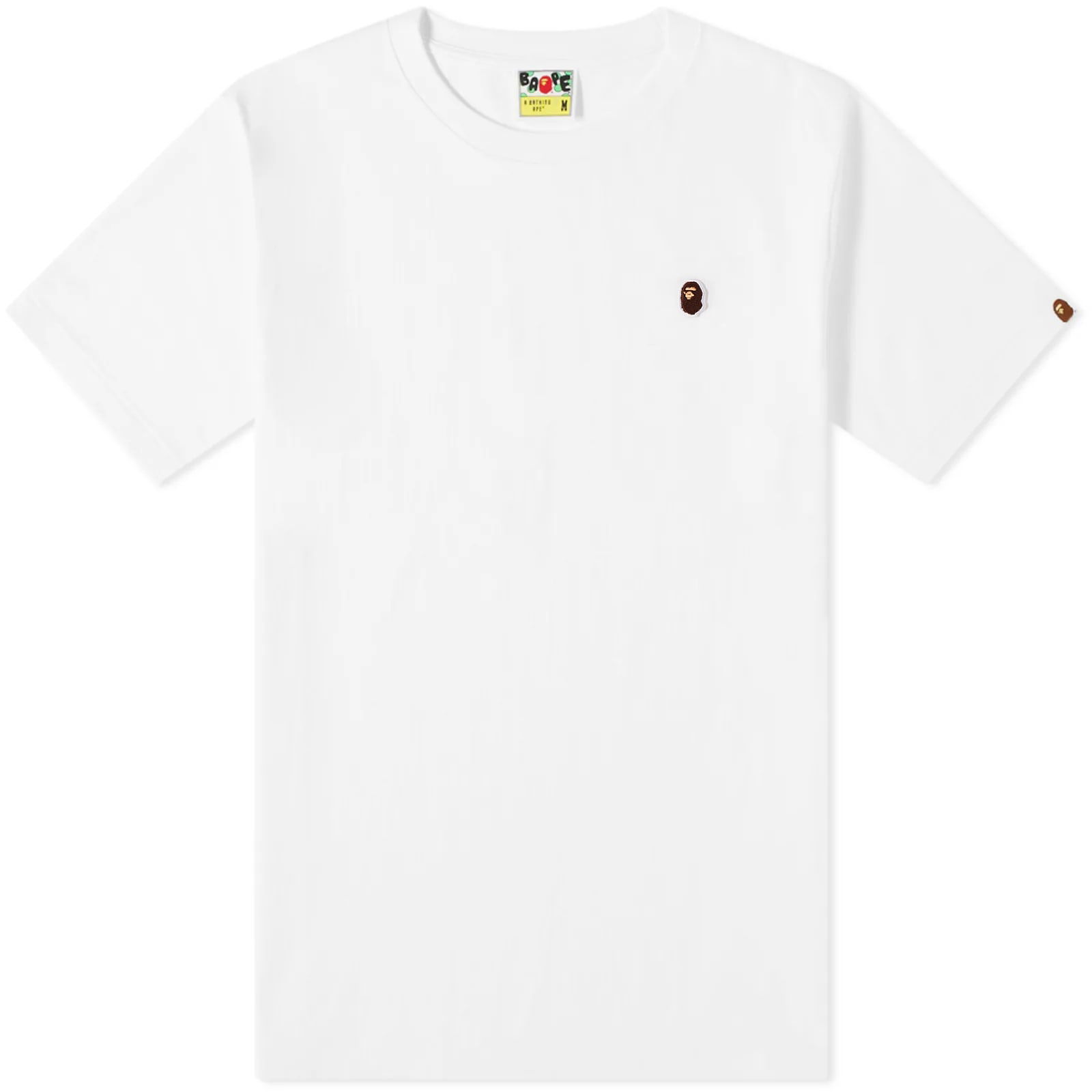 Classic Ape Head One Point T-Shirt White