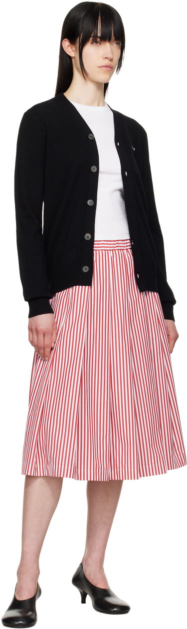 Sveter Comme des Garçons COMME des GARÇONS PLAY Heart Cardigan Čierna | AX-N024-051, 3