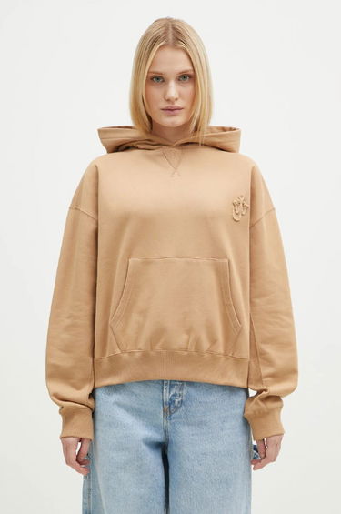 Mikina JW Anderson JW Anderson Anchor Logo Hoodie Hnedá | JW0183.PG1631.132, 1