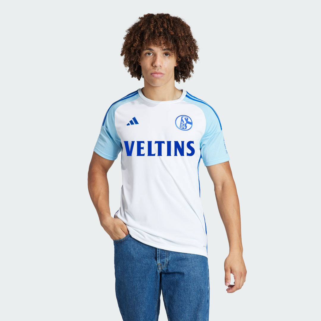 Dres adidas Originals FC Schalke 04 23/24 Biela | IR4370, 0