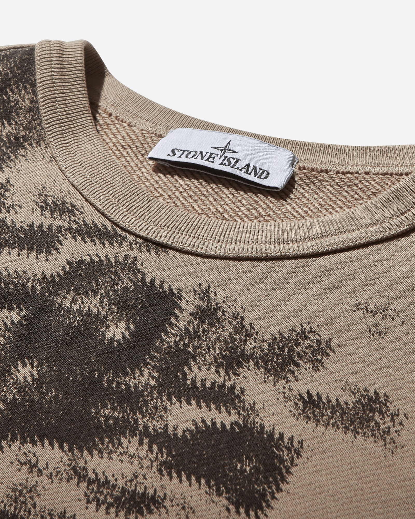 Camouflage Organic Cotton Crewneck Sweatshirt