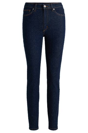 Džínsy BOSS Skinny-Fit Stretch Denim Jeans Modrá | 50513694, 0