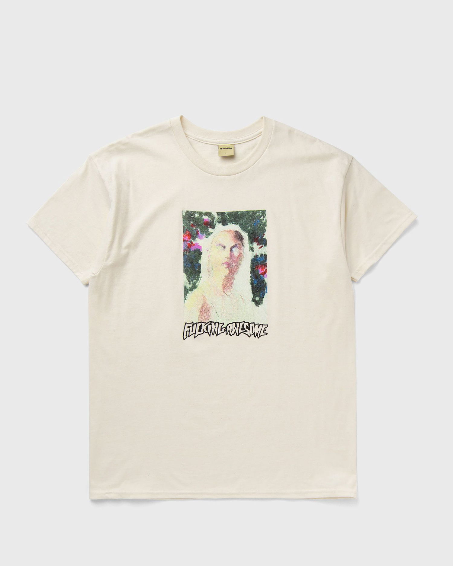 Tričko Fucking Awesome Painterly Short Sleeve T-Shirt Šedá | PN24559-BONE, 0