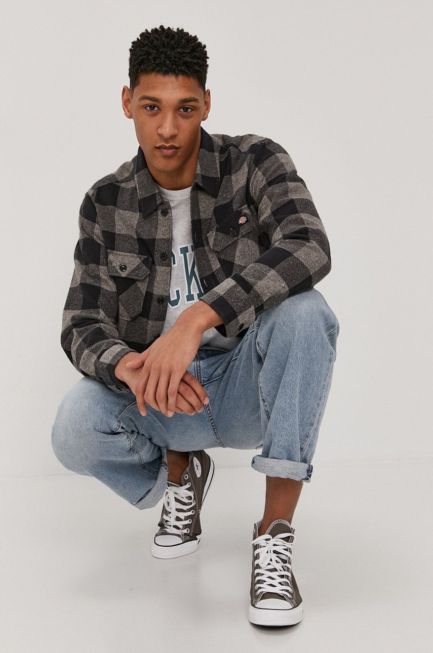 Košeľa Dickies Cotton Tee Šedá | DK0A4XDZGYM, 0