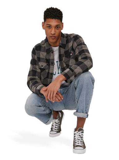 Košeľa Dickies Cotton Tee Šedá | DK0A4XDZGYM