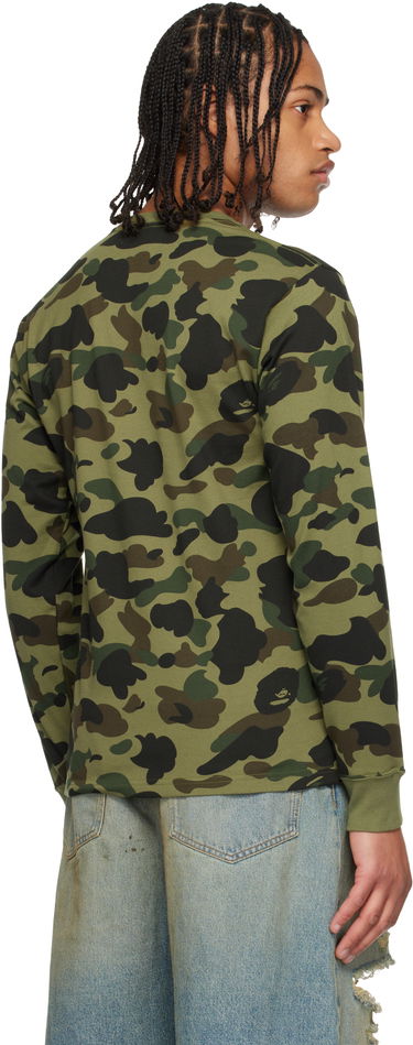 Tričko BAPE 1st Camo One Point Long-Sleeve T-Shirt Rôznofarebný | 001LTL801009M, 2