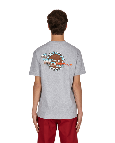 Tričko 4 WORTH DOING The Know-How T-Shirt Šedá | 4WDKNOWTEE HEATHER GRAY, 3