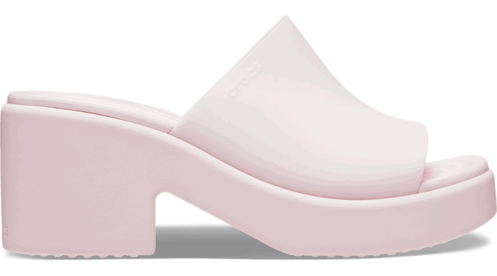 Tenisky a topánky Crocs Brooklyn Frosted Heel Sandals Ružová | 210981-6ZW, 0