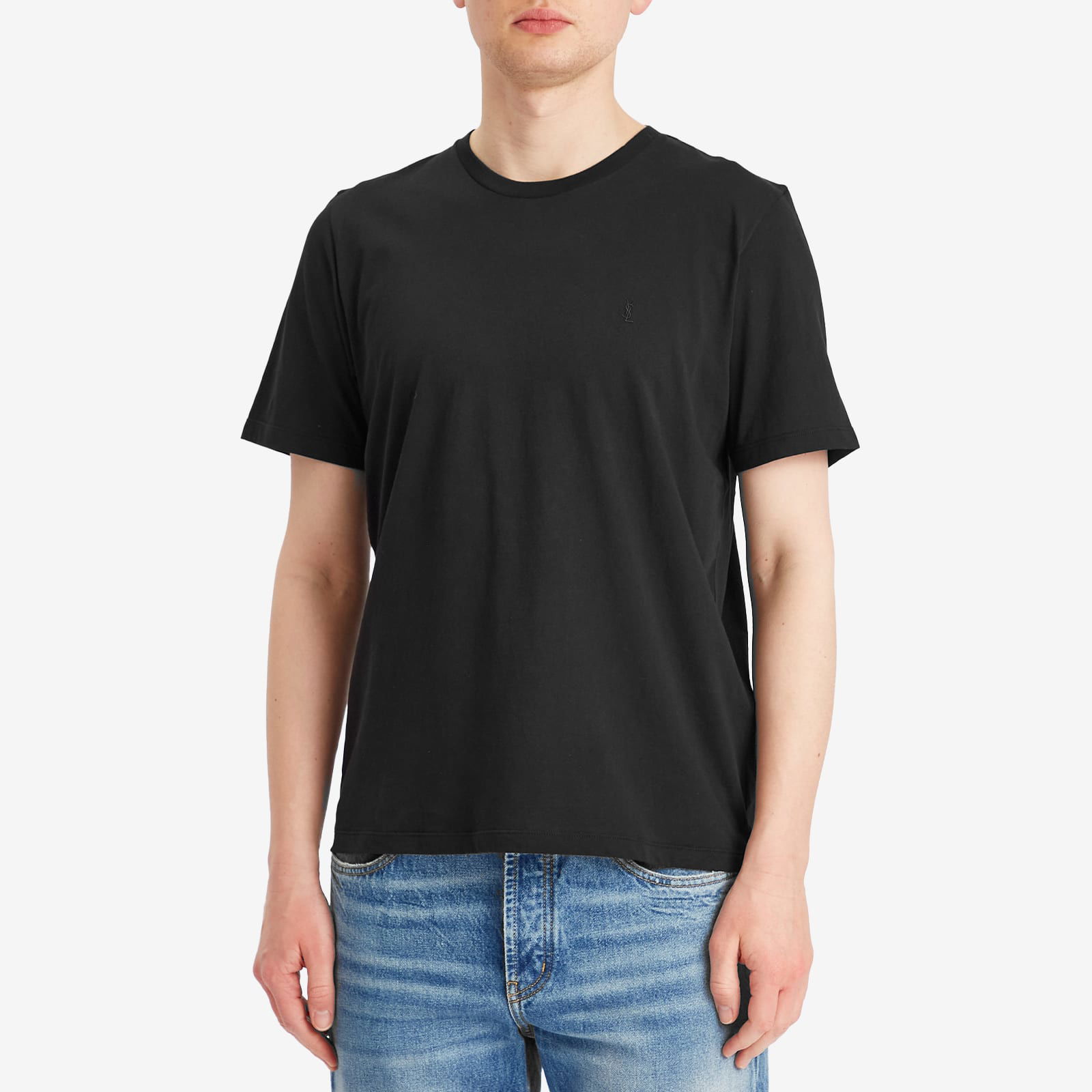 Washed Cotton T-Shirt, Size Large