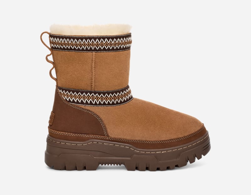 Tenisky a topánky UGG Classic Mini TrailGazer Boot Hnedá | 1158322-CHE