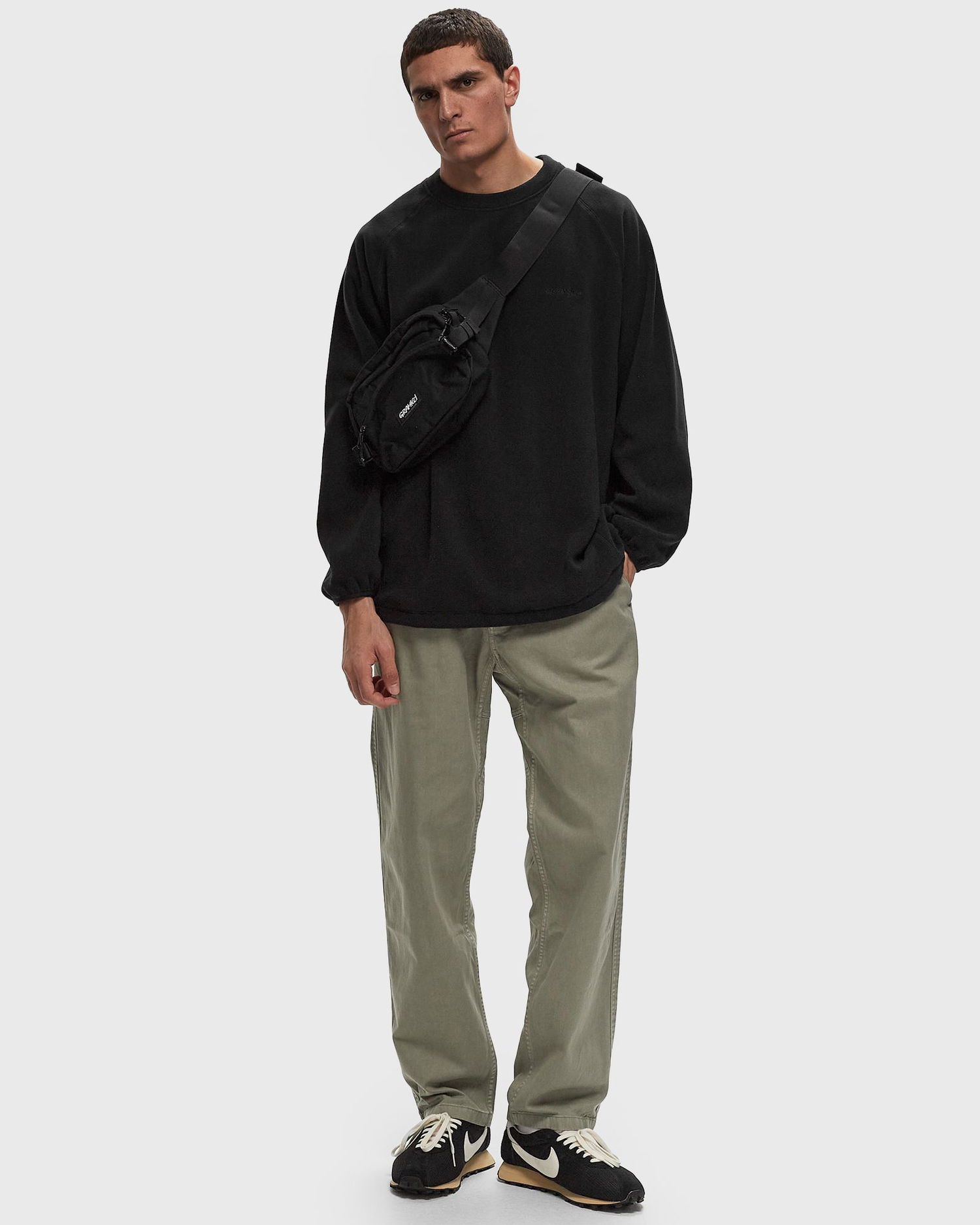 Cargo nohavice GRAMICCI Wide-Leg Pigment Dyed Cotton Pants Zelené | G4FM-P088-PSG, 1