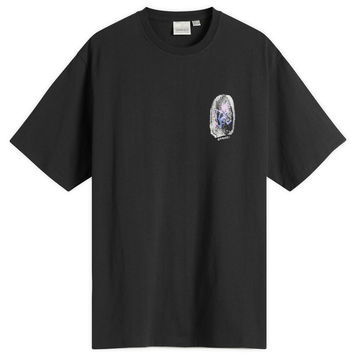 Tričko GRAMICCI Gramicci Thumbprint T-Shirt, Size Large Čierna | G5SU-T174-VBK, 0