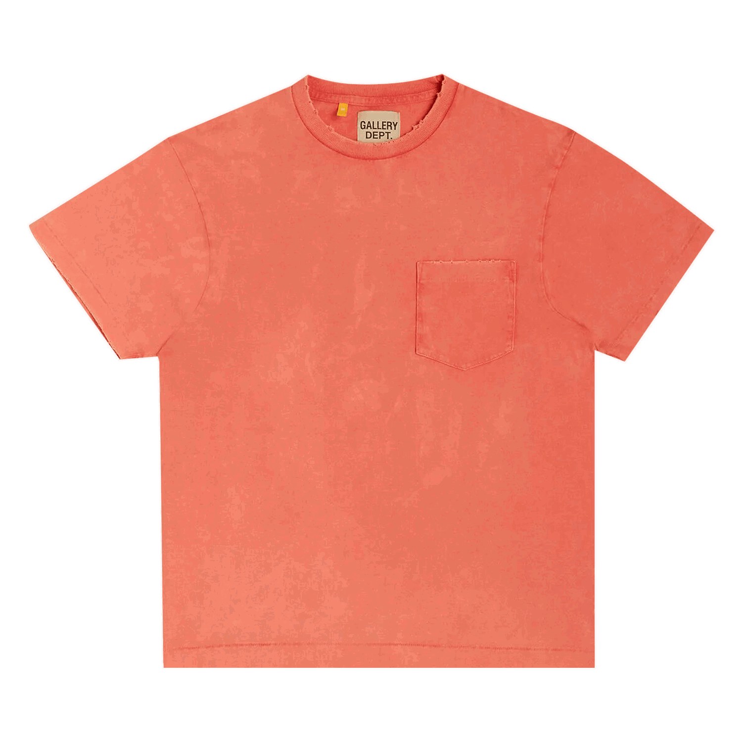Tričko Gallery Dept. Plain Vintage Pocket Tee Červená | PVP 1050 SFRD, 0