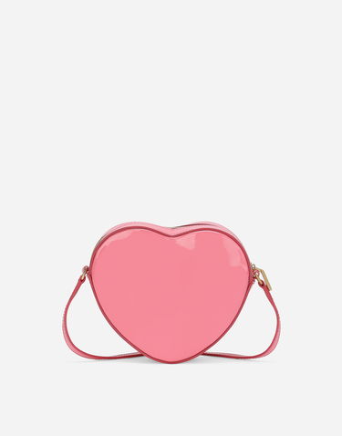 Kabelka Dolce & Gabbana Dolce & Gabbana Dg Girlie Heart Patent Leather Shoulder Bag Ružová | EB0248A147180424, 3