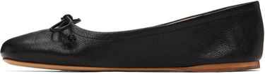 Tenisky a topánky JW Anderson JW Anderson Round-Toe Leather Ballerinas Čierna | BL0031-LA0323, 2