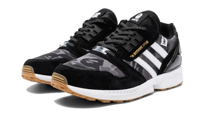 Tenisky a topánky adidas Originals BAPE x Undefeated x ZX 8000 ''A-ZX Series - Black Camo'' Čierna | FY8853, 1