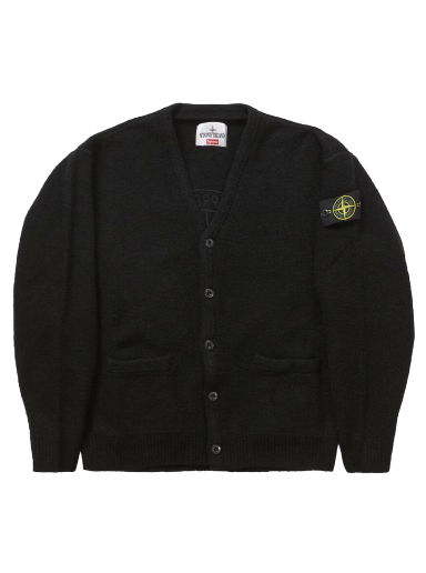 Sveter Supreme Stone Island x Bouclé Cardigan Čierna | FW23SK1 BLACK