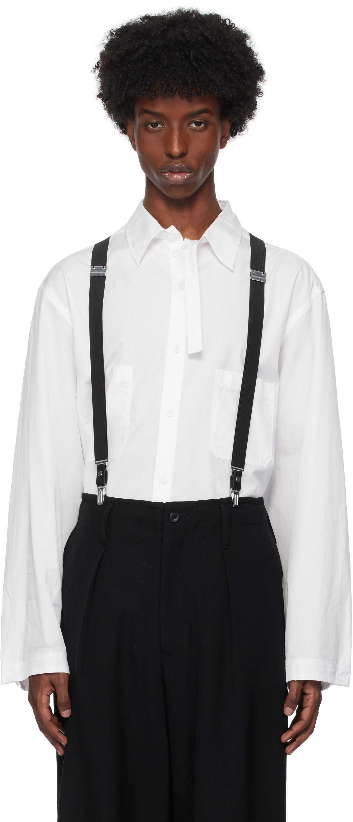 Opasok Yohji Yamamoto 2Way Suspenders Čierna | HO-Q01-970, 0