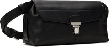 Taška cez rameno LEMAIRE Lemaire Small Gear Leather Crossbody Bag Čierna | BG0084 LL0122, 4