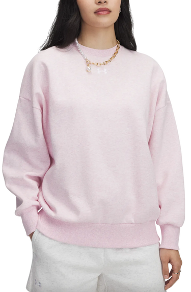 Mikina Under Armour Under Armour Rival Fleece Crew Sweatshirt Ružová | 1386463-647, 0