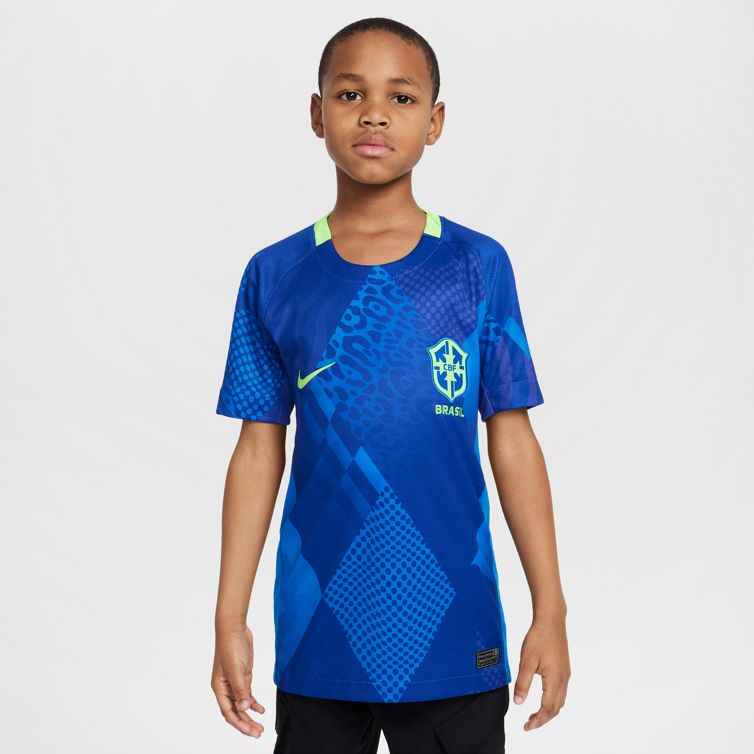 Dres Nike Brazil Stadium 2025 Dri-FIT Replika Jersey Modrá | FZ9195-458, 0