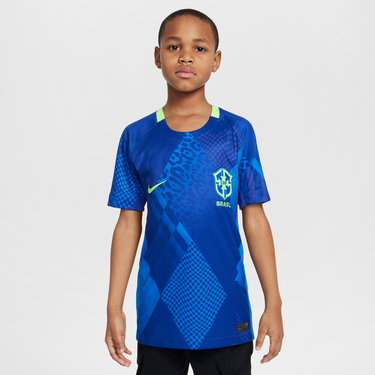 Dres Nike Brazil Stadium 2025 Dri-FIT Replika Jersey Modrá | FZ9195-458, 0