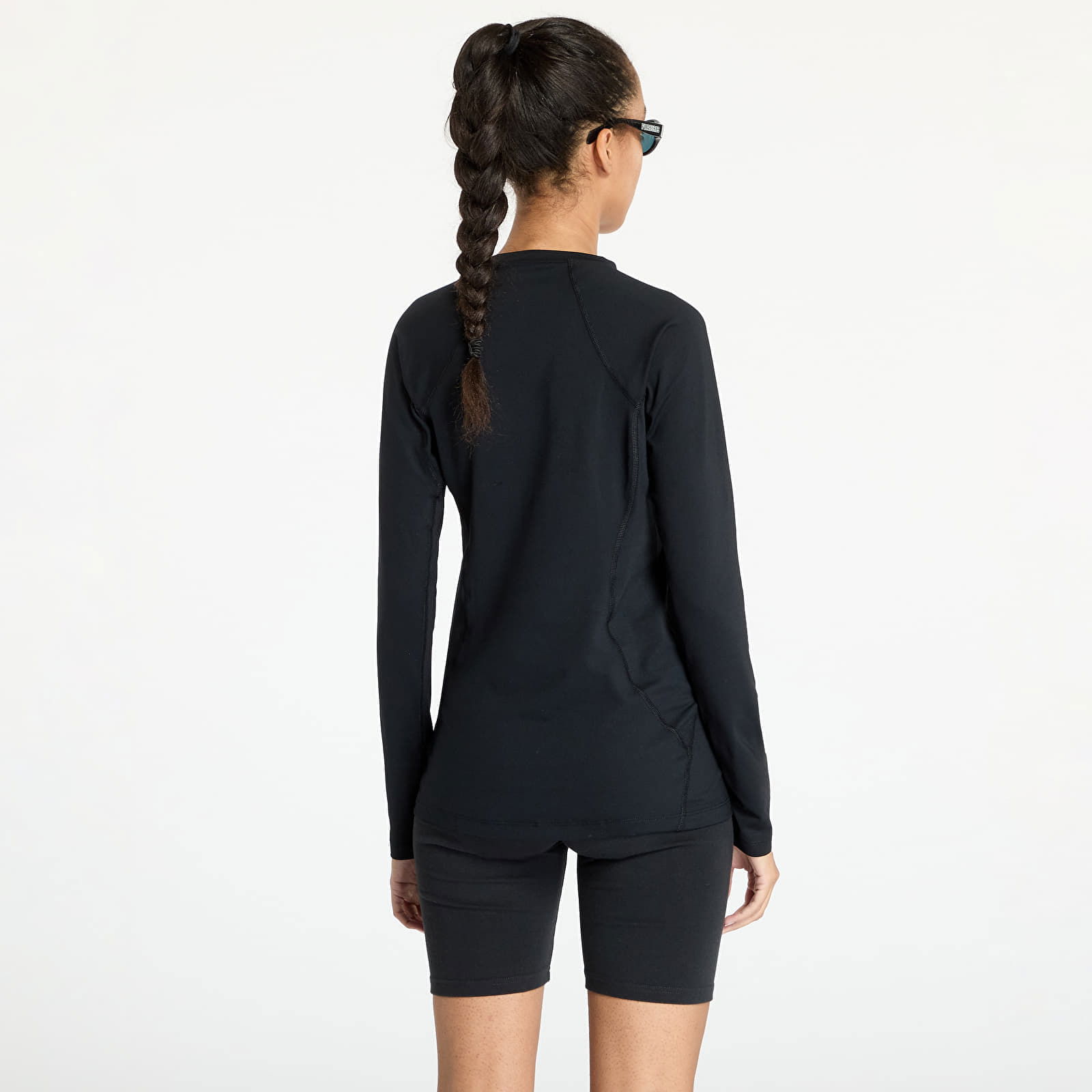 Midweight Stretch Long Sleeve Top Black XS