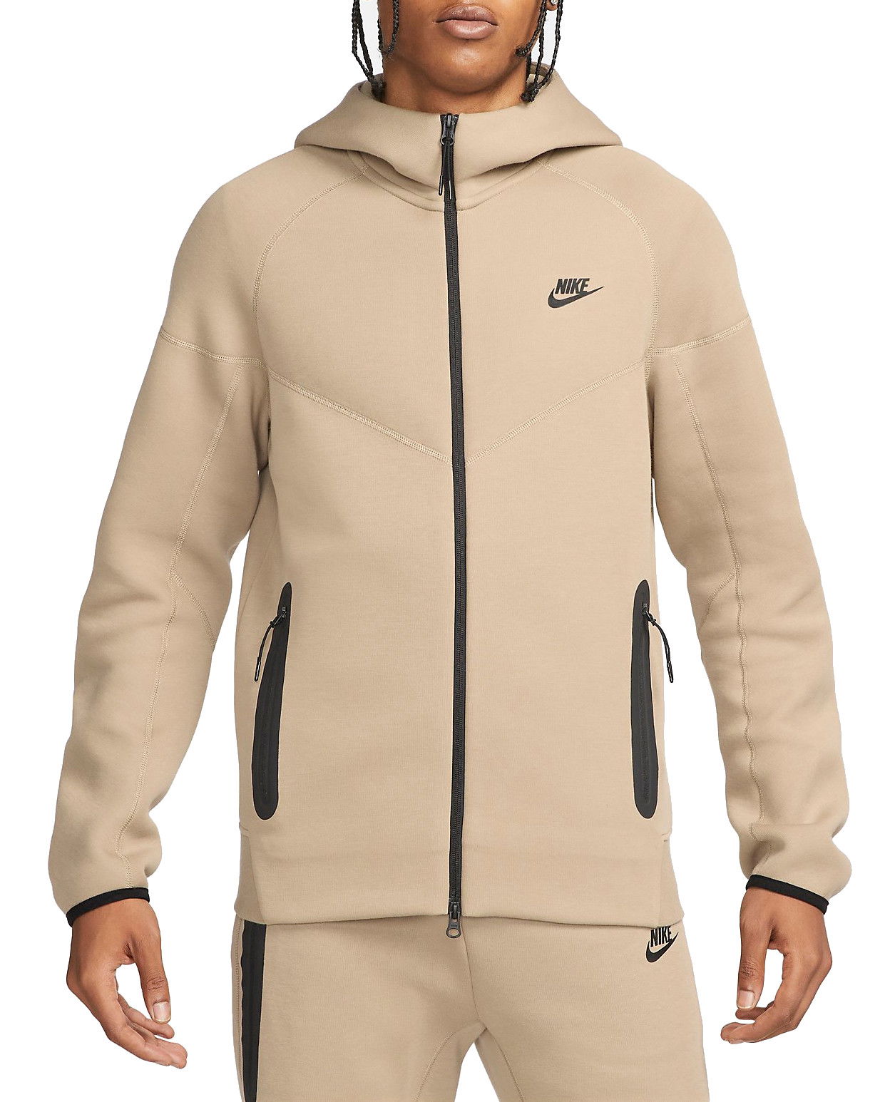 Mikina Nike Tech Fleece Windrunner Ružová | fb7921-247, 0