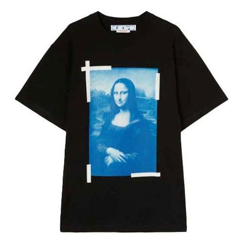 Tričko Off-White Monalisa Oversized Short Sleeve T-Shirt Čierna | OMAA038C99JER0021045, 0