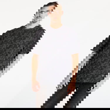 Tričko Emporio Armani T-shirt Train Logo Series Polar Logo All-Over Print Čierna | 7M000980AF10378U8117, 0