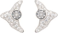 Collina Strada Trigon Crystal Stud Earrings
