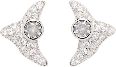 Náušnice Collina Strada Collina Strada Trigon Crystal Stud Earrings Metalická | XX1087, 0