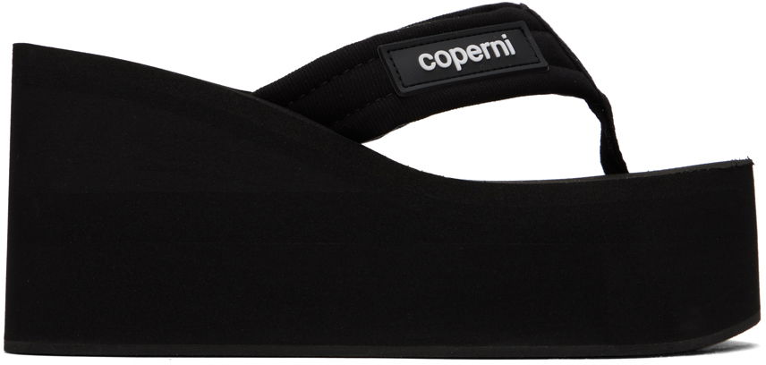 Doplnky Coperni Coperni Wedge Sandals Čierna | COPSH09440, 0