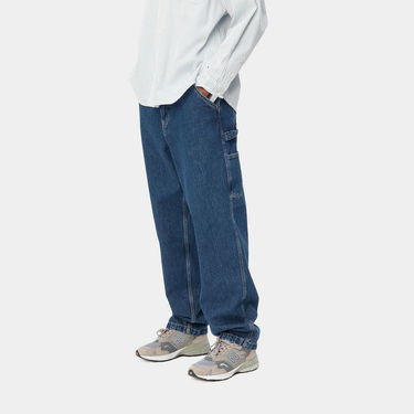 Džínsy Carhartt WIP Curron Pant "Blue Stone Washed" Navy | I032707_01_06, 3