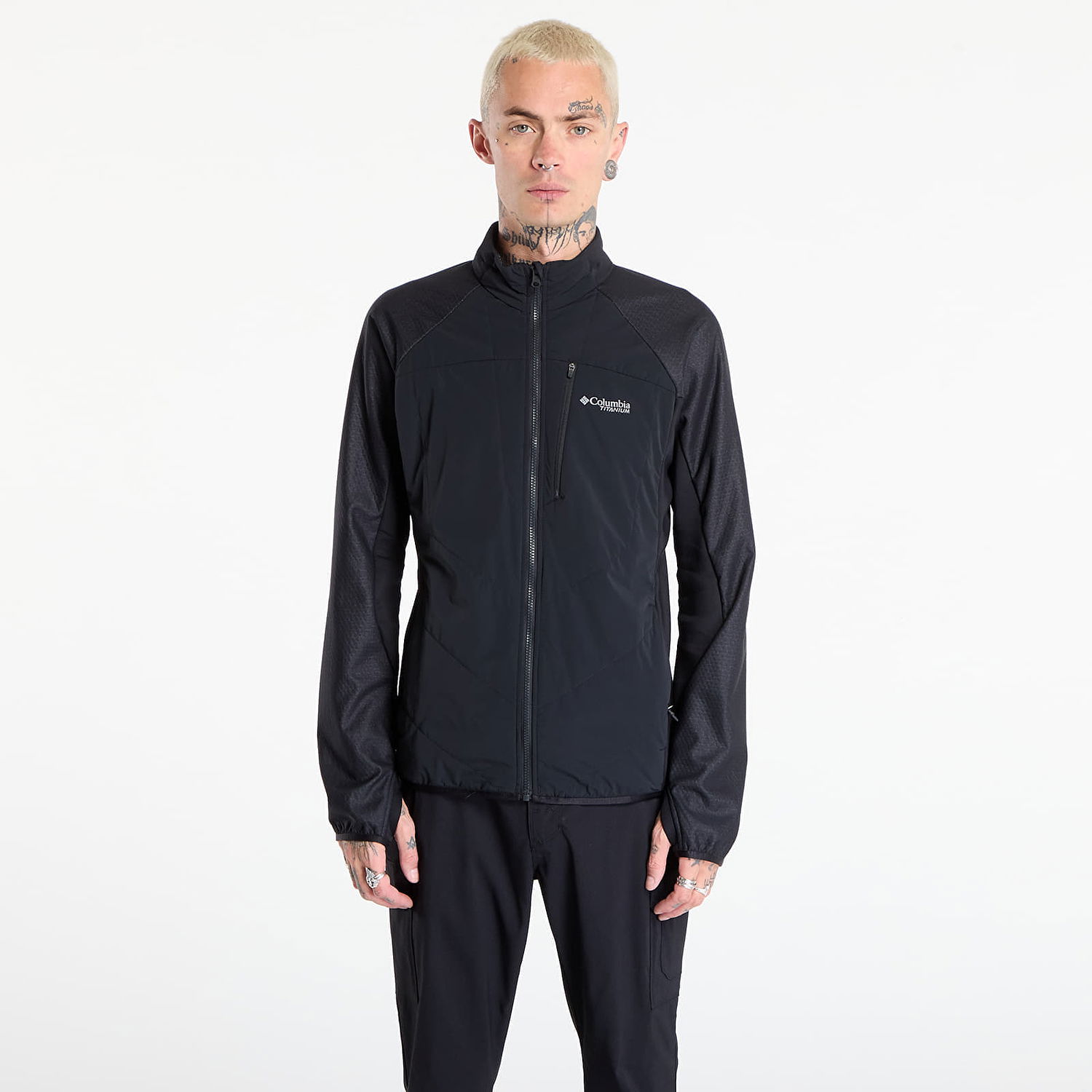 Bunda Columbia Columbia Arctic Crest™ Hybrid Full Zip Jacket Čierna | 2136971010, 0