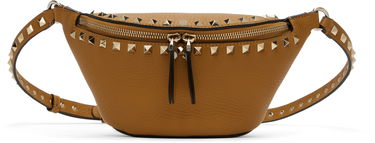 Ľadvinka Valentino Valentino Garavani Small Rockstud Belt Bag Hnedá | 6W2B0Q98VSF, 0