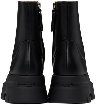 Tenisky a topánky Gianvito Rossi Montey Leather Platform Boots Čierna | G73297-20GOM-VGI, 1