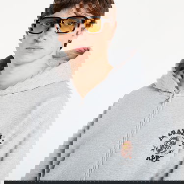 Mikina BAPE BAPE® x FOOTSHOP - Zip-Up Hoodie UNISEX Gray Šedá | 001ZPL721312MGRY, 2