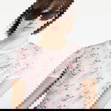 Tričko Diesel Diesel T-Shirt with Kitten Print Biela | A18555-0JLCC-100A, 3