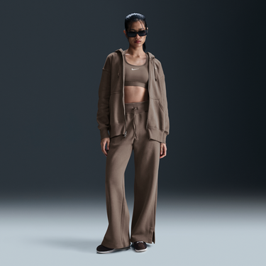 Mikina Nike Sportswear Phoenix Fleece High-Waisted Wide-Leg Pants Hnedá | DQ5615-233, 0