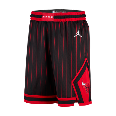 Šortky Jordan Jordan Chicago Bulls Statement Edition Swingman Dri-FIT NBA Pinstripe Basketball Shorts with City Stars Patch and Team Logo Rôznofarebný | HM4863-010, 0