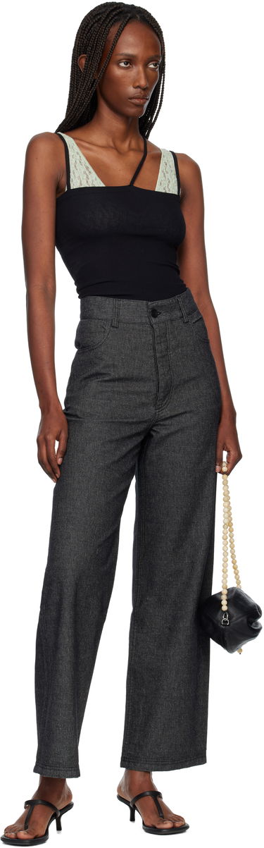 Džínsy Baserange Navalo Wide-Leg Jeans Šedá | PANA-RD-WI25, 3