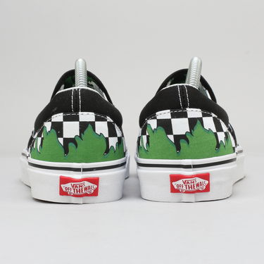 Tenisky a topánky Vans Classic Slip-On Marvel hulk / Checkerboard Čierna | VA38F7U44, 3